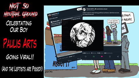 NSNG: Paulis Arts Goes Viral with Political Cartoon & the Left Goes Nuts!