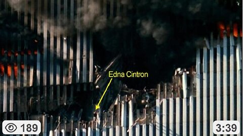 The WAVING WOMAN 'EDNA CINTRON' at the North Tower - Never forget 911!