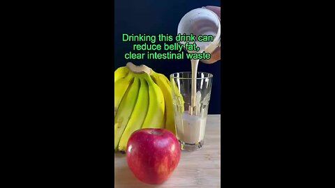Melt Belly Fat Naturally with This Apple, Milk & Water Drink! 🍎🥛💧