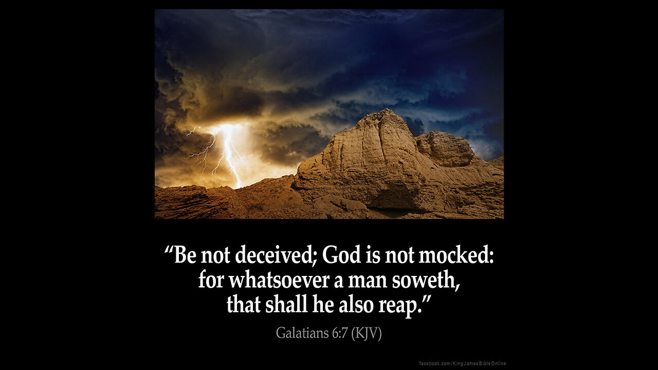 Revelations with Watchman44 -"Do Not be Deceived. God Is Not Mocked" 4/7/25