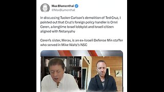 Max Blumenthal ~Tel Aviv Cruz