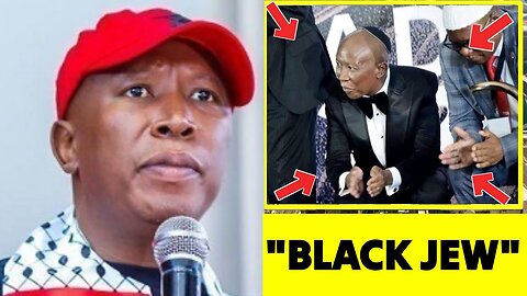 Julius Malema who leads the "Kill the Boer! Kill the Farmer!" chant, declares he is a Black Jew 🌍✡️