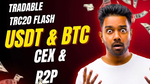 Flash USDT & Flash BTC tradable on all major exchanges! works online casino! forex exness trading!