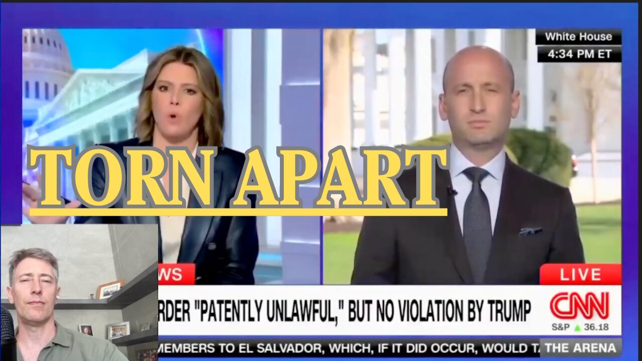 Stephen Miller Tears Apart Inferior CNN Anchor in Debate Over Deporting Gang Members
