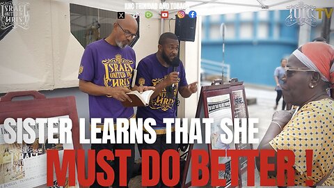 SISTER LEARNS THAT SHE MUST DO BETTER