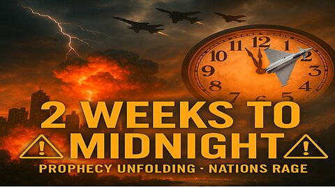 2 Weeks to Midnight The Nations Roar, the Earth Trembles — A Time of Reckoning Begins