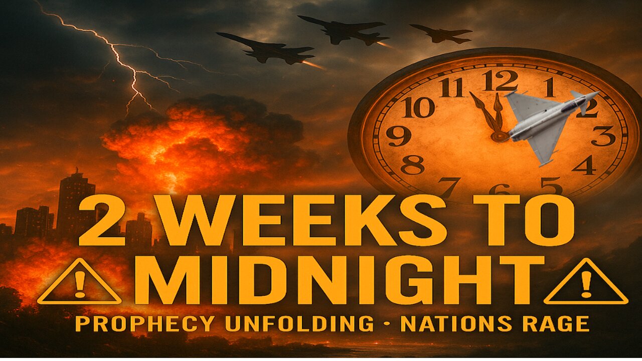2 Weeks to Midnight The Nations Roar, the Earth Trembles — A Time of Reckoning Begins