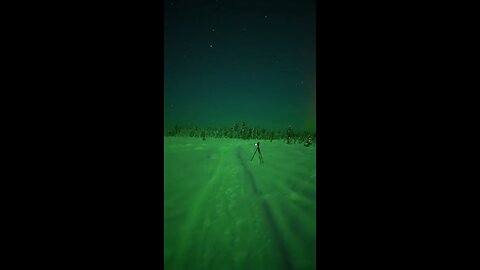 As a result of recent magnetic storms, numerous northern lights