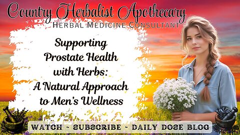 Supporting Prostate Health with Herbs: A Natural Approach to Men’s Wellness