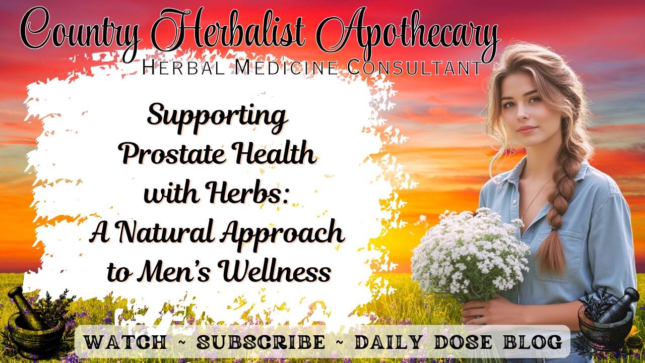 Supporting Prostate Health with Herbs: A Natural Approach to Men’s Wellness
