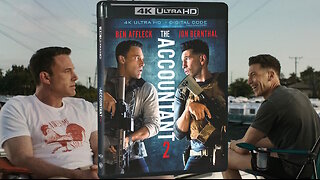 The Accountant 2 [4K UHD & Blu-ray Editions*] Ben Affleck & Jon Bernthal
