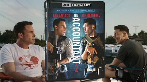 The Accountant 2 [4K UHD & Blu-ray Editions*] Ben Affleck & Jon Bernthal