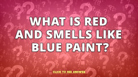 Solve this riddle and play our quiz