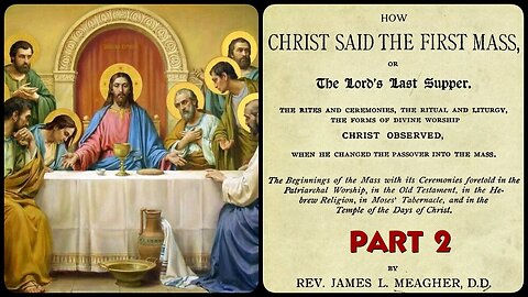 How the Mass was Foretold in the Temple {Part 2} 📖🎧