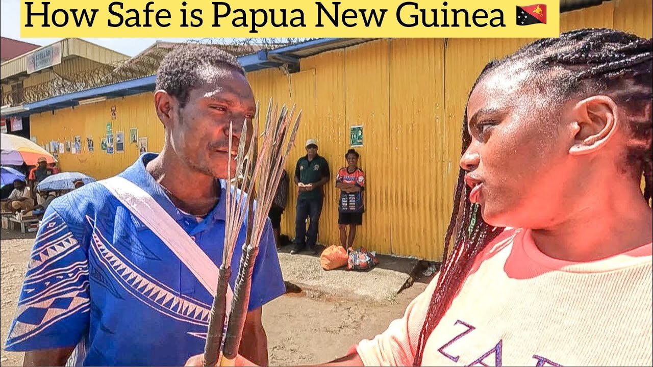 EVERY MEN DOING THIS TO ME IN PAPUA NEW GUINEA 🇵🇬
