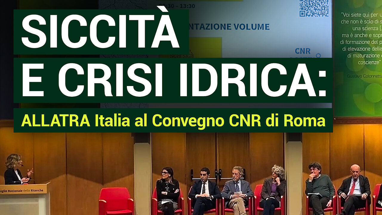 Siccità e Crisi Idrica: Il Contributo della Ricerca per un Futuro Sostenibile