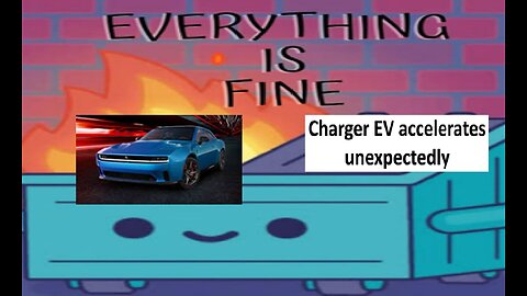 Dodge Charger EV experience unintended acceleration
