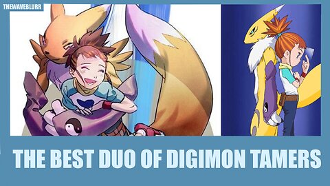 The Best Duo in Digimon- Rika and Renamon