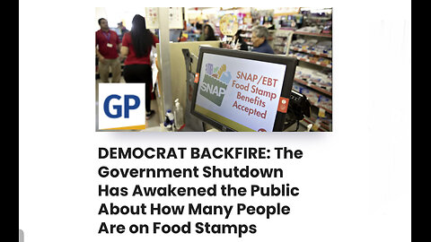 The Government Shutdown Has Awakened the Public About How Many People Are on Food Stamps