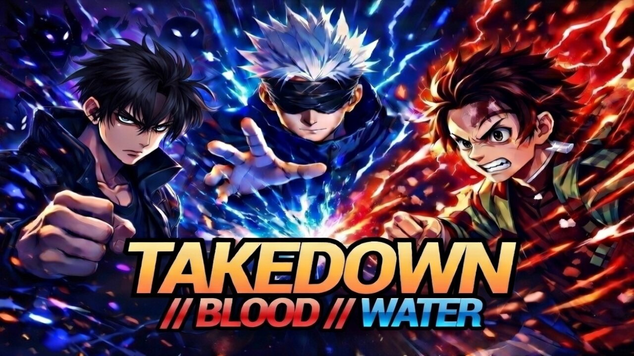 Takedown // Blood // Water - HUNTRIX + grandson「AMV」Mashup by @danielkendall⁩