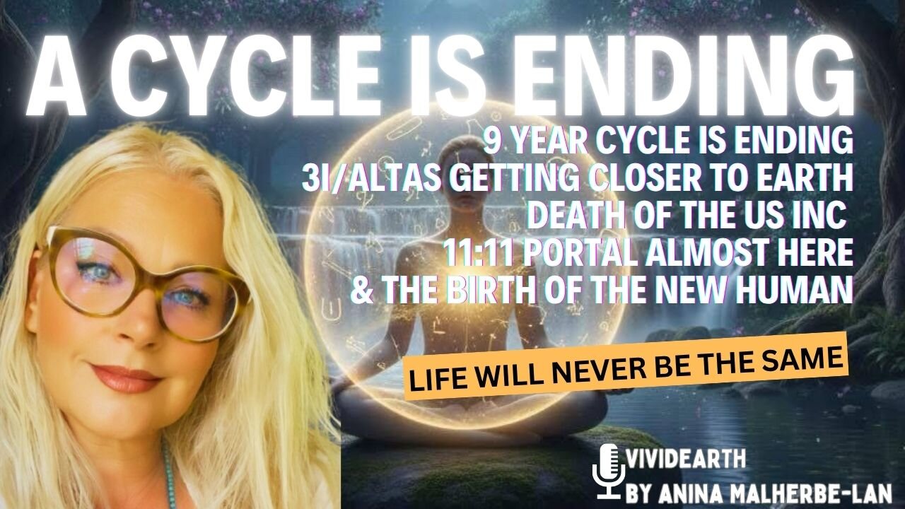 2025: The END of a 9-Year Cycle | 11:11 Portal, ATLAS Codes & Birth of the New Earth