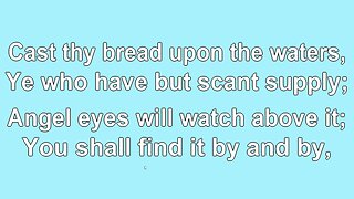 Cast Your Bread Upon the Waters 2 V1-5