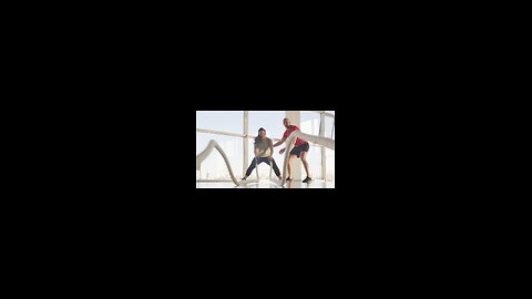 🔥 Intense battle rope workout// full body gym training motivation 💪