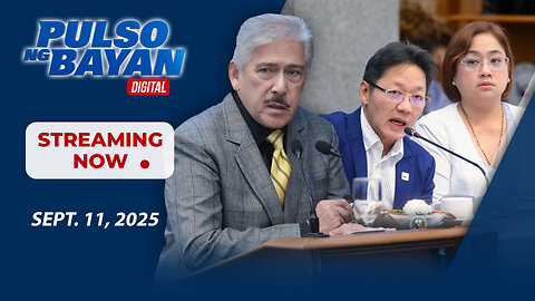 LIVE: Pulso ng Bayan kasama sina Admar Vilando at Jade Calabroso | September 11, 2025