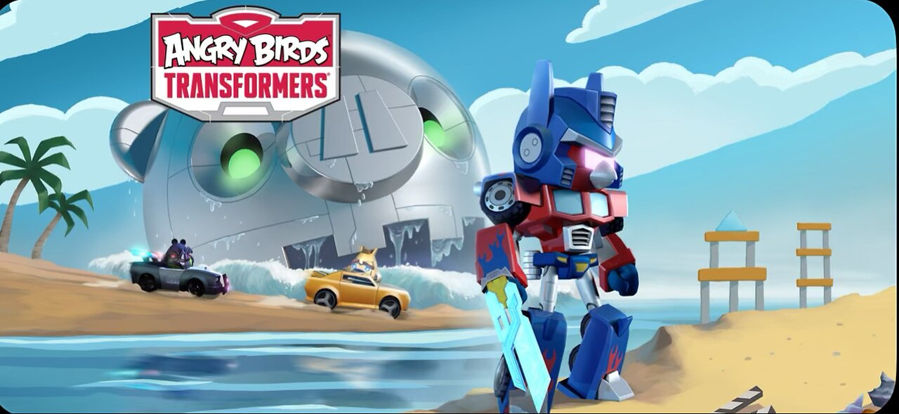 Playing Angry Birds Transformers because new games SUCK!!!!!