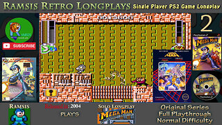 Mega Man Anniversary Collection | 2004 | PS2 | Introduction & Mega Man (1) | Episode #2 | Longplay