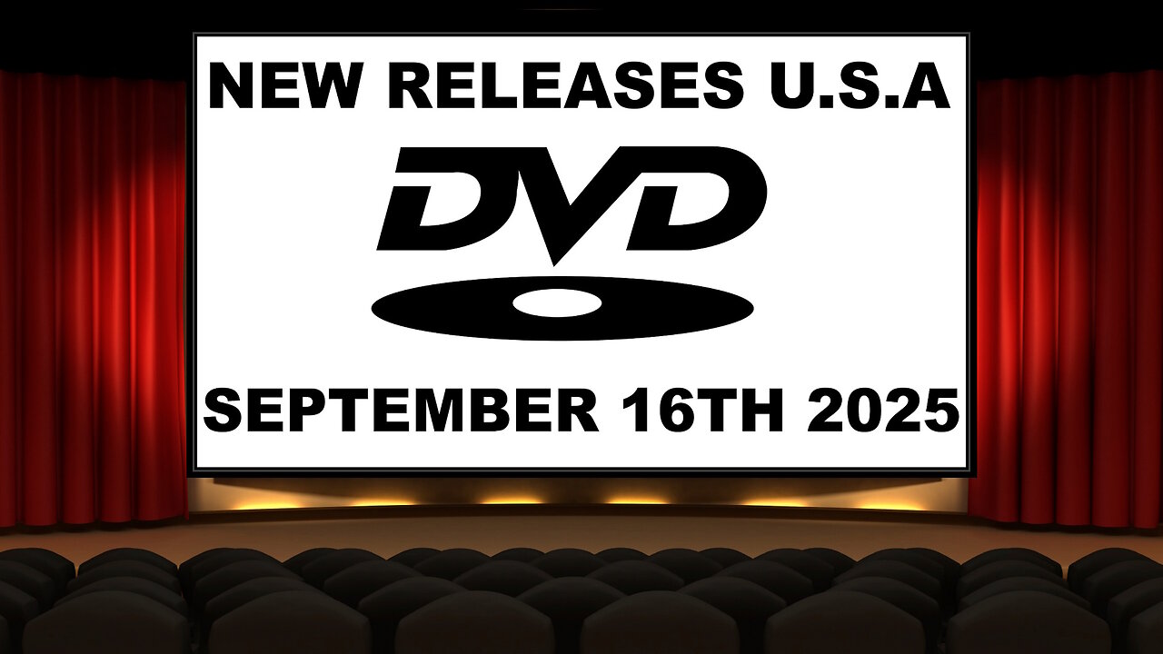 NEW DVD Releases [SEPTEMBER 16TH 2025 | U.S.A]