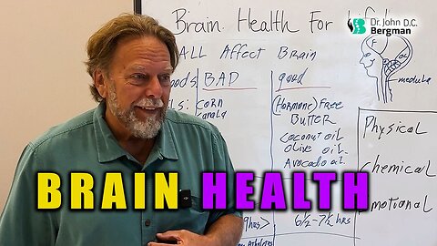 Brain Health 🤯🧠💡𖡎💪 | Dr. John Bergman D.C.