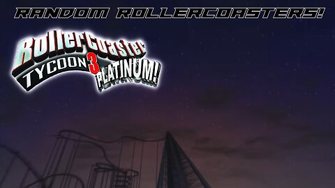 RCT3 Platnium, Large, Fast, Big, Small, and Slow Rollercoasters!