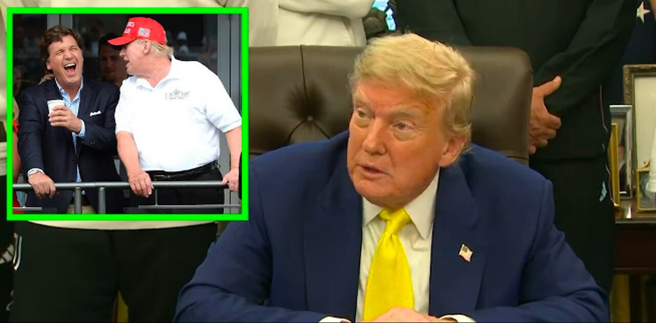 Trump says Tucker to apologize over opposition—claims even Tucker agrees Iran can’t have nukes