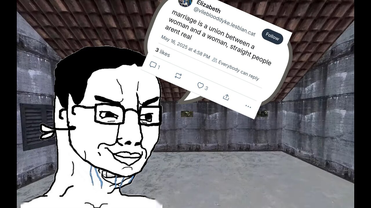 @vileblooddyke.lesbian.cat is obsessed with straight people