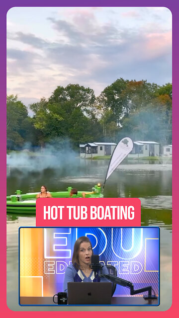 🚣‍♂️Would You Go Boating In A Hot Tub?