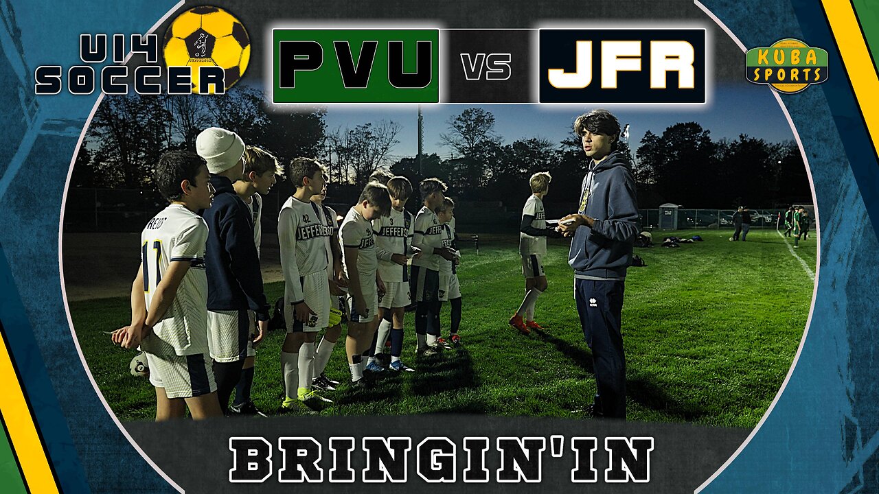 U14 PRE-GAME 4 – BRINGIN’ IN | PVU vs JFR | Warmup, Ref Check-In & Game Focus ⚽🔥 #YouthSoccer