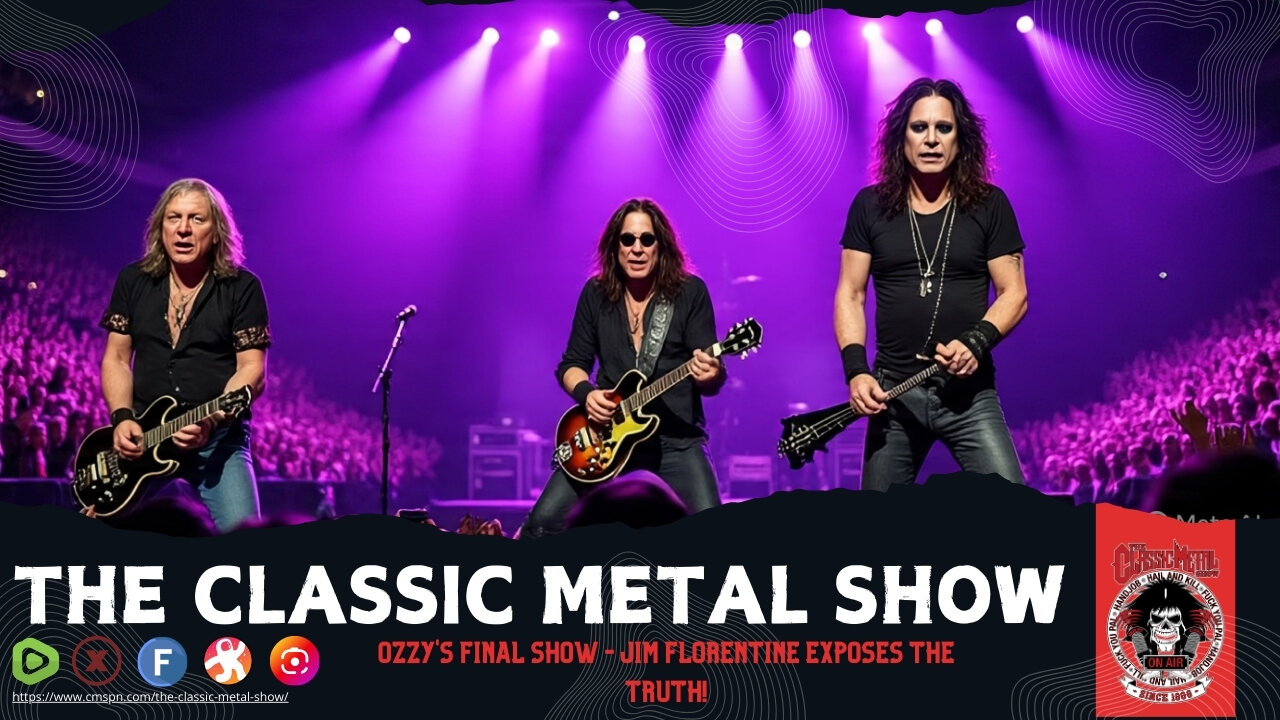 OZZY'S FINAL SHOW - JIM FLORENTINE EXPOSES THE TRUTH! (Commercial Free)
