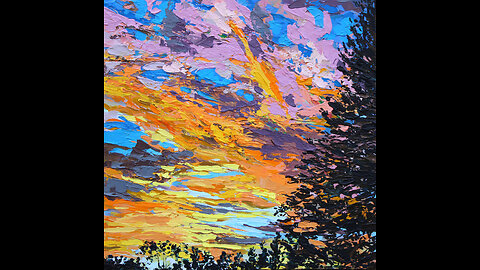 All Accross The Sky Live Paint