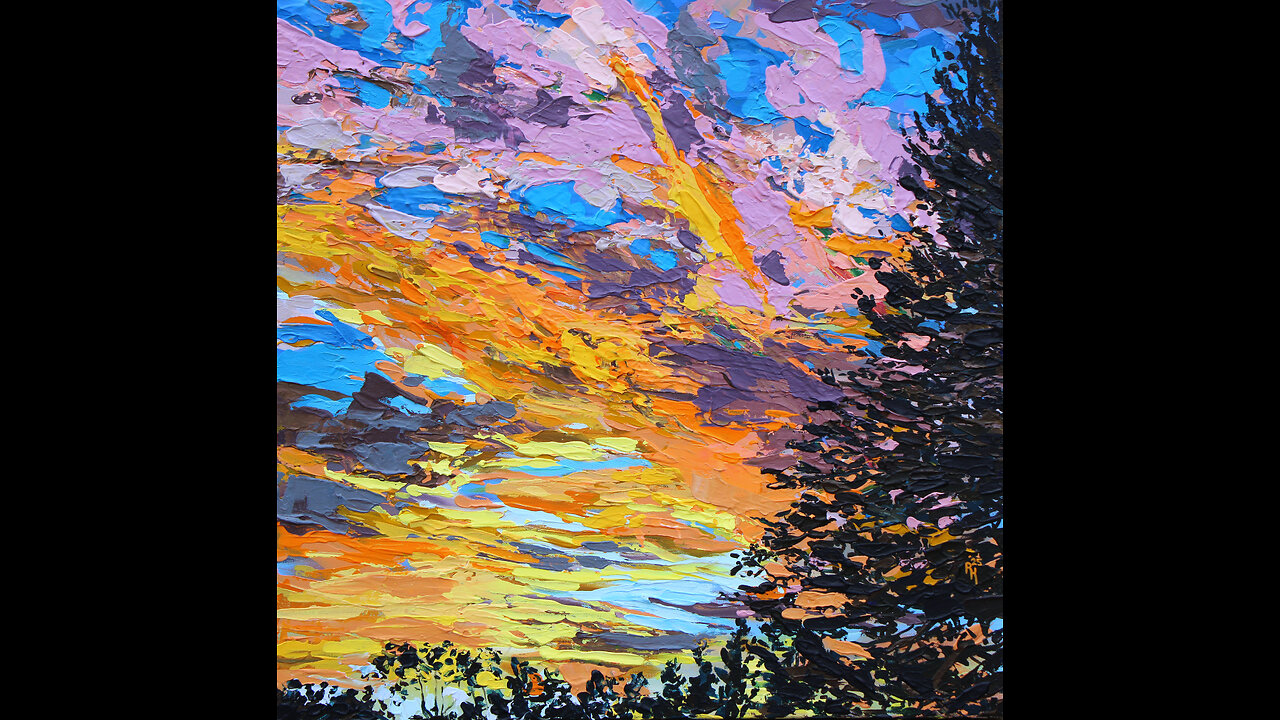 All Accross The Sky Live Paint