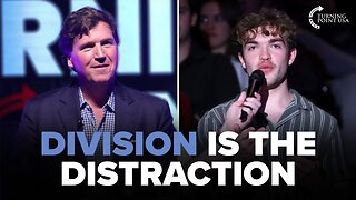 The Real Reason We’re So Divided | Tucker Carlson Debates Liberal Student