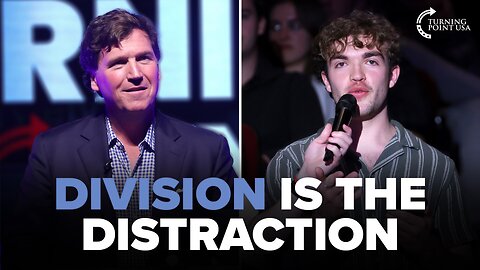 The Real Reason We’re So Divided | Tucker Carlson Debates Liberal Student