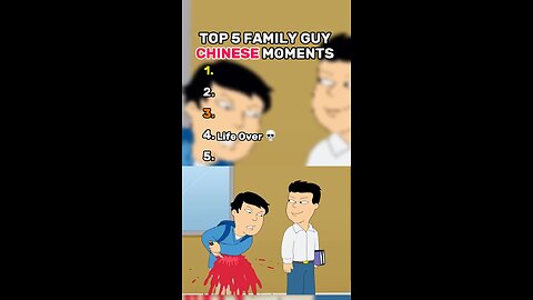 Ranking Best Family Guy Chinese Moments I Follow me For More