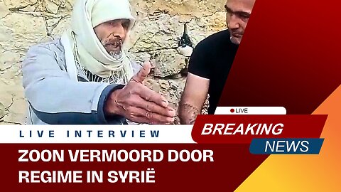 Zoon Abu Suleman bruut vermoord door terreur regime Syrië