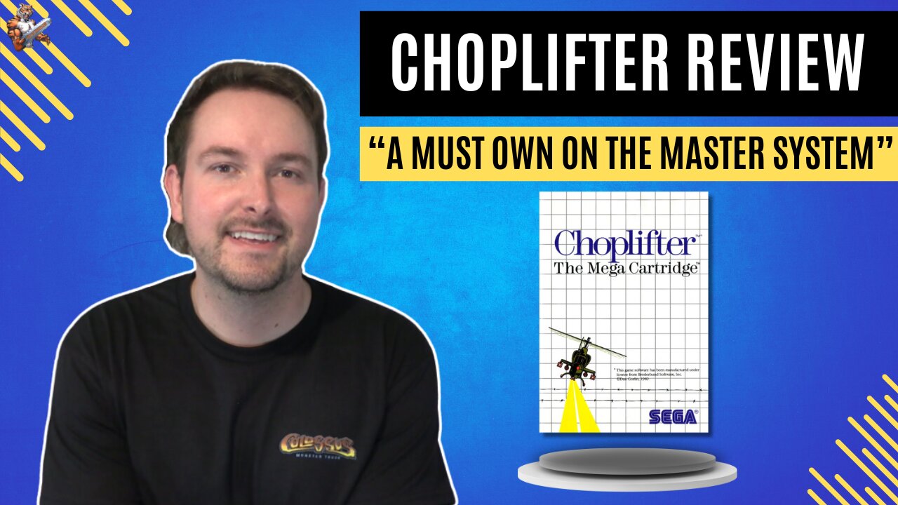 Choplifter Master System Review | A Must Own