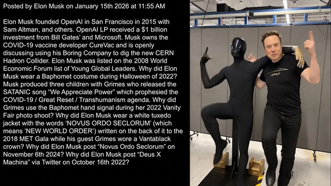 Optimus Robots | "Humans Are the Biological Bootloader for Digital Super Intelligence." - Elon Musk (12/22/2025) + "There Is Perhaps Still a Role for Humans In That We May Give AI Meaning." - (5/23/2024) + Rev: 18:21-23