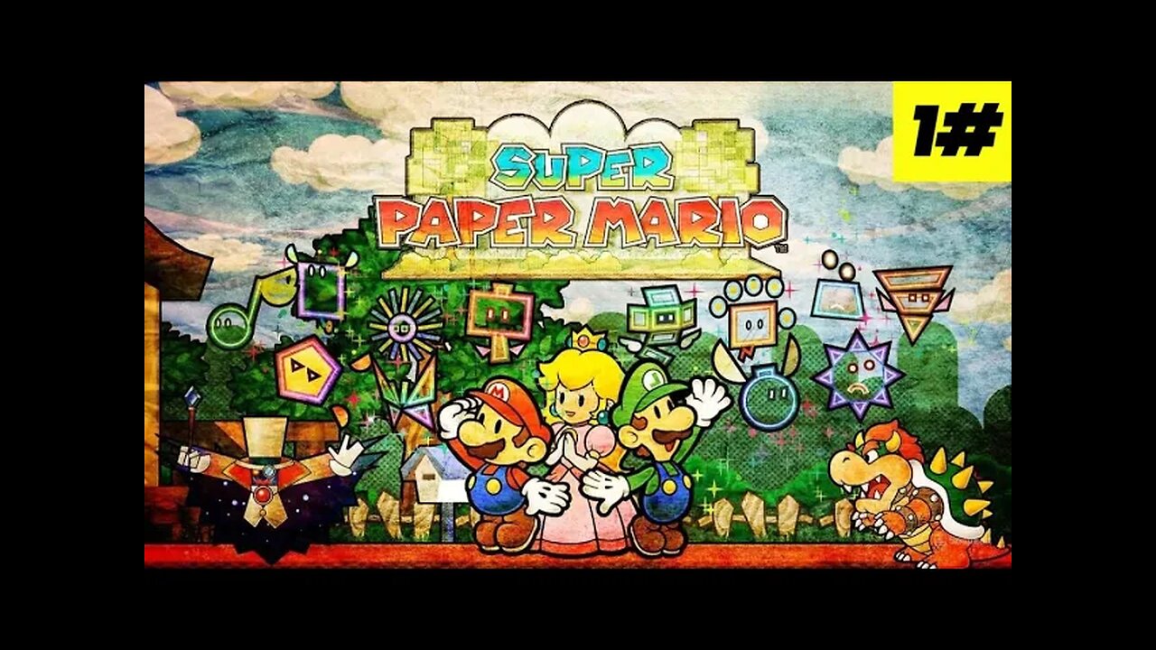 Epic Super Paper Mario Adventure on Dolphin Emulator!
