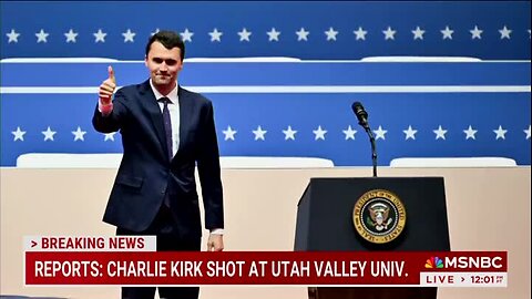 Moments After Charlie Kirk Got Shot, Matthew Dowd Slams Him as ‘Divisive’ and Pushing Hate Speech: You Can’t Have Awful Thoughts and Not Expect to Get Shot