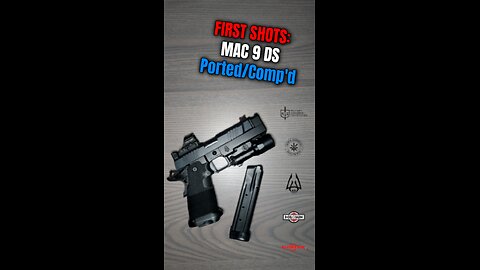FIRST SHOTS: MAC 9 Double Stack Tampa Gunwerx 6-pack Ports & Underworld Arms Cyclops Compensator