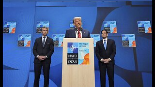 President Trump Addresses the Media at the NATO Summit, and Makes an Interesting Proposal